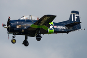 (Private) North American T-28C Trojan (F-AZHN) at  Hamburg - Fuhlsbuettel (Helmut Schmidt), Germany