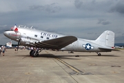 Chalair Aviation Douglas C-47B Skytrain (Dakota 4) (F-AZOX) at  Wiesbaden-Erbenheim, Germany