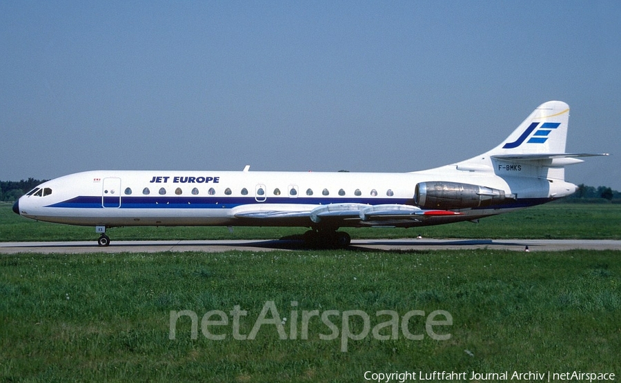 Jet Europe Sud Aviation SE-210 Caravelle 10B3 (F-BMKS) | Photo 398301