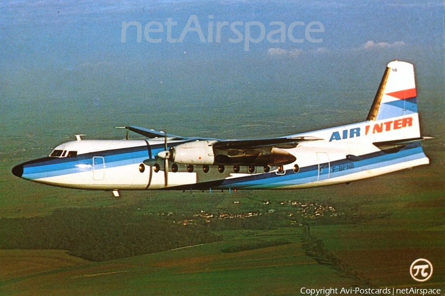 Air Inter Fokker F27-500 Friendship (F-BPNB) | Photo 68508