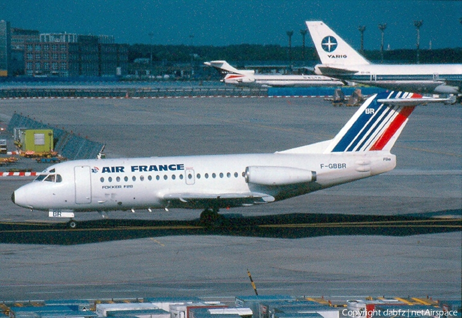 Air France Fokker F28-1000 Fellowship (F-GBBR) | Photo 211107