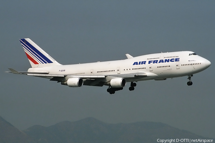 Air France Boeing 747-4B3(M) (F-GEXB) | Photo 166479
