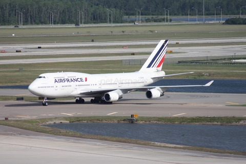 Air France Boeing 747-4B3(M) (F-GEXB) at  Orlando - International (McCoy), United States