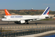 Air France Airbus A320-211 (F-GFKH) at  Madrid - Barajas, Spain