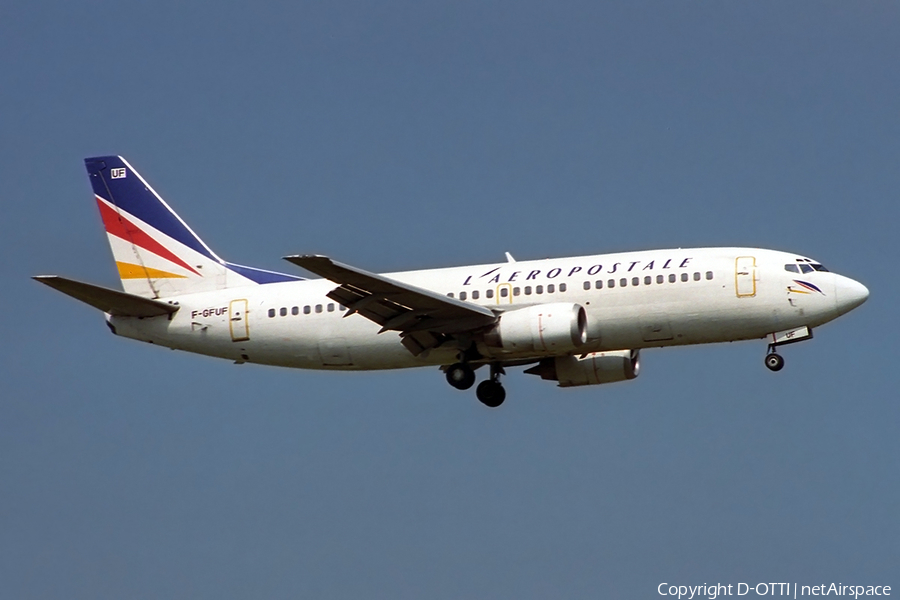 L'Aeropostale Boeing 737-3B3(QC) (F-GFUF) | Photo 270906