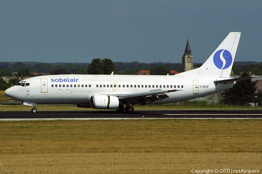 Sobelair Boeing 737-3B3(QC) (F-GFUF) | Photo 360389