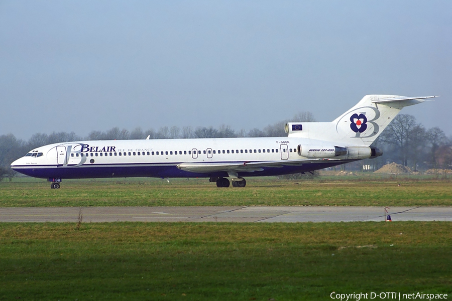 BelAir - Ile de France Boeing 727-2H3(Adv) (F-GGGR) | Photo 386644