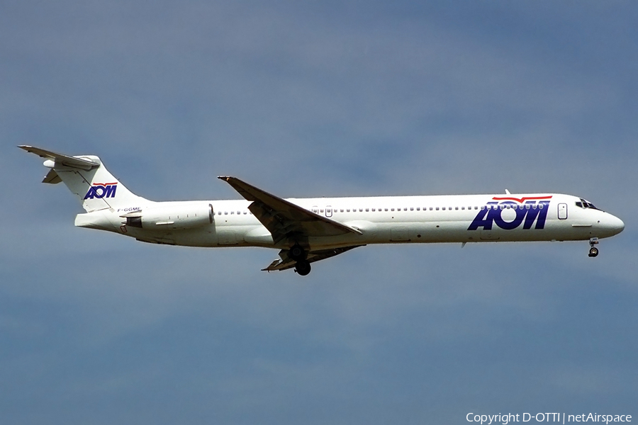 AOM French Airlines McDonnell Douglas MD-83 (F-GGME) | Photo 269044