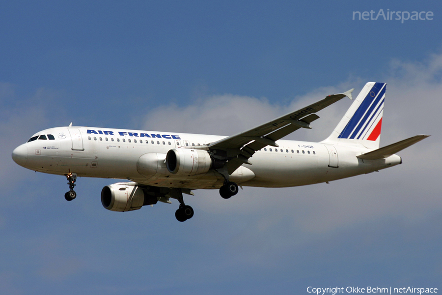 Air France Airbus A320-211 (F-GHQB) | Photo 53214