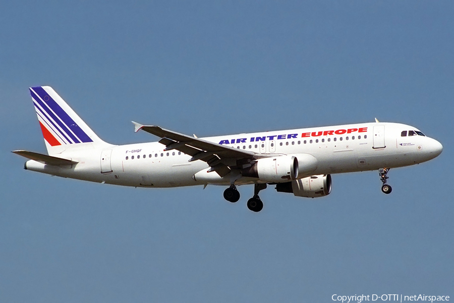 Air Inter Europe (Air France) Airbus A320-211 (F-GHQF) | Photo 270910