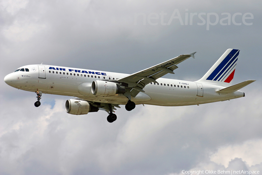 Air France Airbus A320-211 (F-GHQJ) | Photo 70880