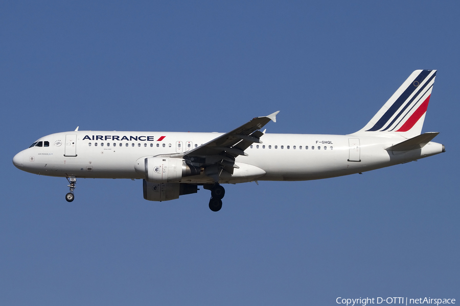 Air France Airbus A320-211 (F-GHQL) | Photo 434095