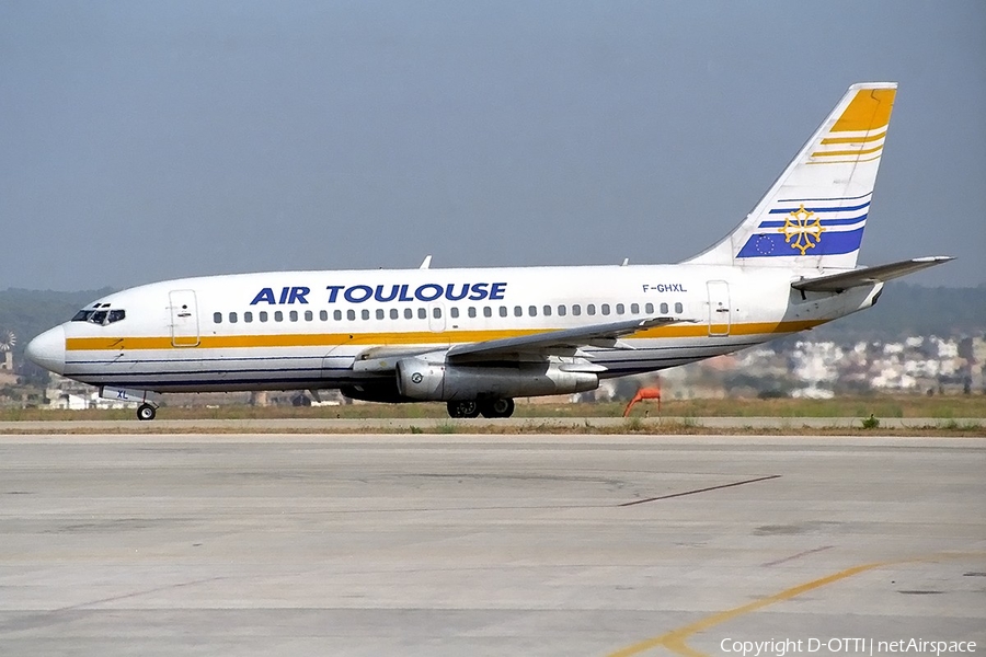 Air Toulouse International Boeing 737-2S3(Adv) (F-GHXL) | Photo 144110