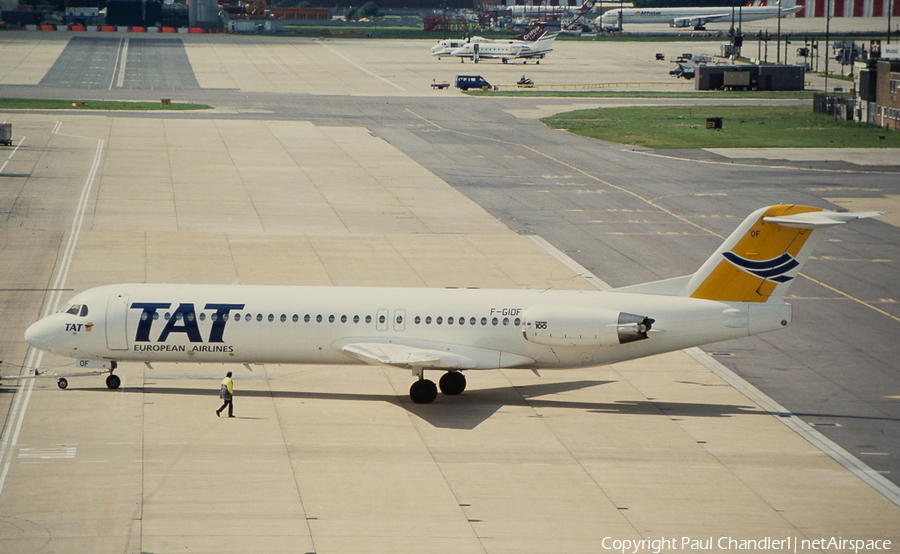 TAT - European Airlines Fokker 100 (F-GIOF) | Photo 103168