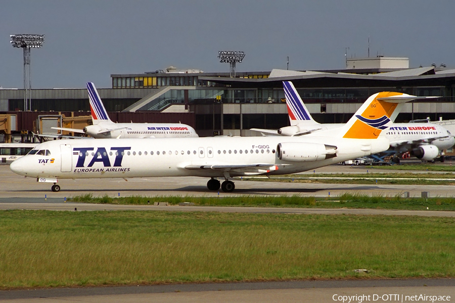 TAT - European Airlines Fokker 100 (F-GIOG) | Photo 271351