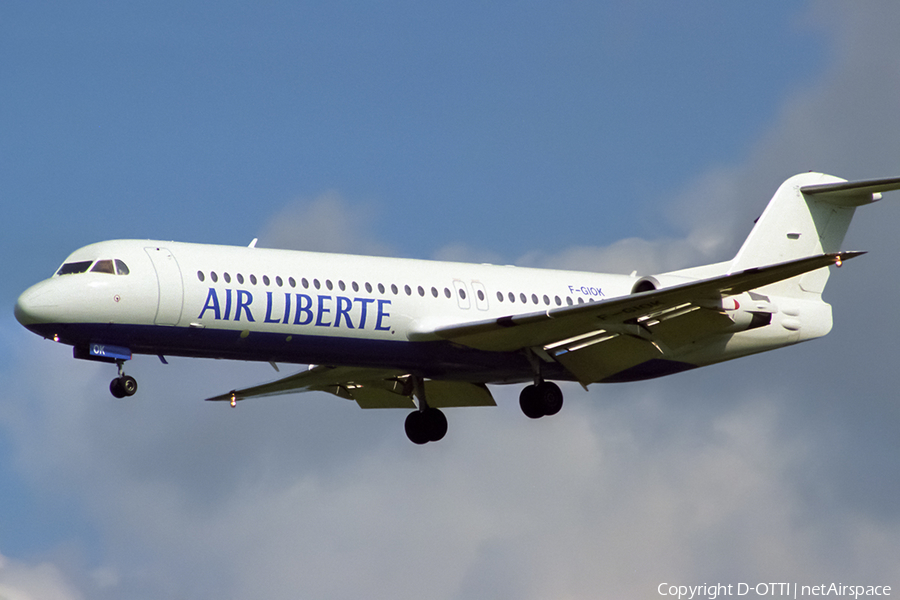 Air Liberte Fokker 100 (F-GIOK) | Photo 420293