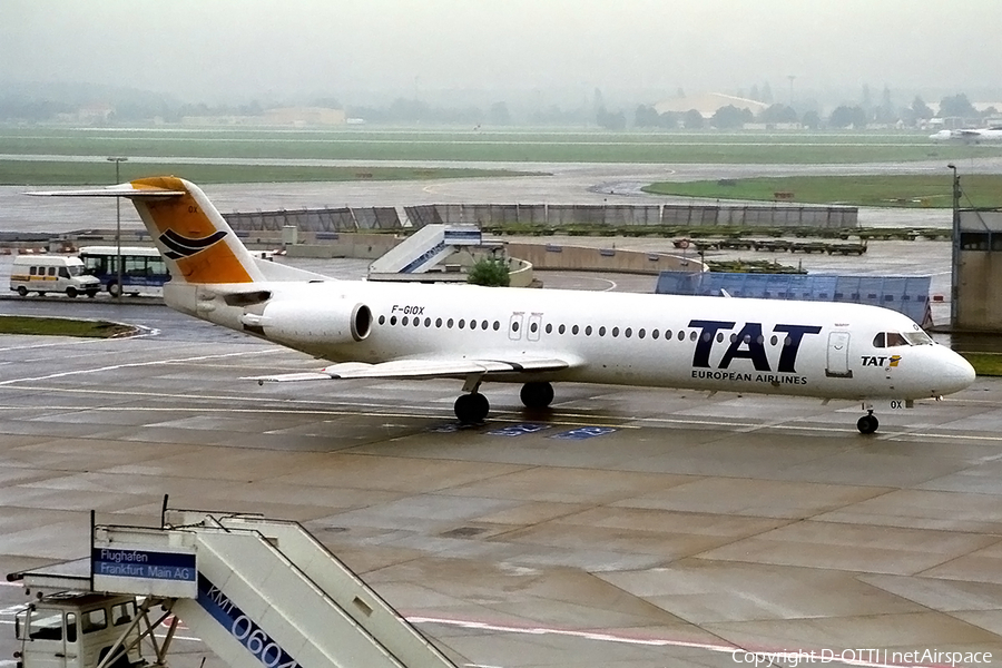 TAT - European Airlines Fokker 100 (F-GIOX) | Photo 144532