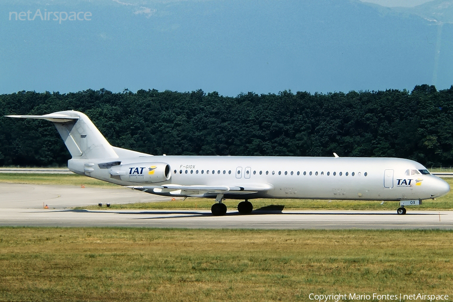 TAT - European Airlines Fokker 100 (F-GIOX) | Photo 55784