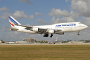 Air France Boeing 747-428 (F-GISC) at  Miami - International, United States