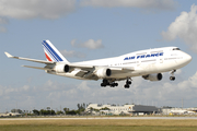 Air France Boeing 747-428 (F-GISC) at  Miami - International, United States