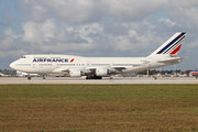 Air France Boeing 747-428 (F-GITE) at  Miami - International, United States