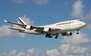 Air France Boeing 747-428 (F-GITE) at  Miami - International, United States