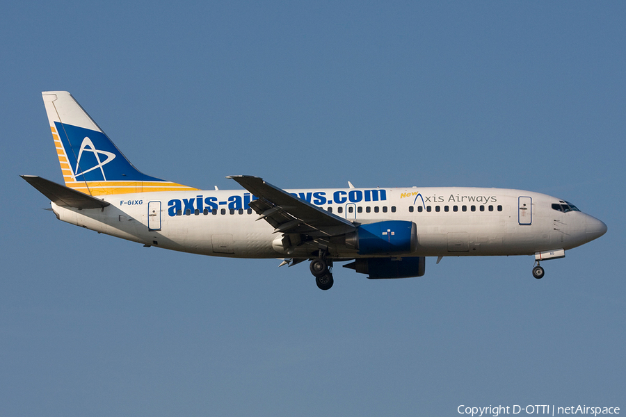 New Axis Airways Boeing 737-382(QC) (F-GIXG) | Photo 270756
