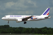 Air France Airbus A320-211 (F-GJVA) at  Hamburg - Fuhlsbuettel (Helmut Schmidt), Germany