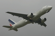 Air France Airbus A320-211 (F-GJVB) at  Dusseldorf - International, Germany