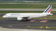 Air France Airbus A320-211 (F-GJVW) at  Dusseldorf - International, Germany