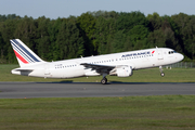 Air France Airbus A320-211 (F-GJVW) at  Hamburg - Fuhlsbuettel (Helmut Schmidt), Germany