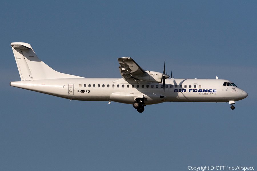 Air France (Airlinair) ATR 72-202 (F-GKPD) | Photo 264412