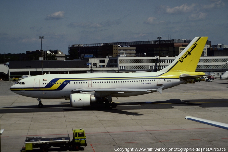 Sudan Airways Airbus A310-304 (F-GKTD) | Photo 372146