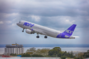Joon Airbus A320-214 (F-GKXH) at  Lisbon - Portela, Portugal