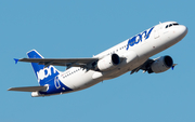 Joon Airbus A320-214 (F-GKXH) at  Madrid - Barajas, Spain