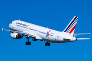 Air France Airbus A320-214 (F-GKXJ) at  Manchester - International (Ringway), United Kingdom