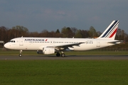 Air France Airbus A320-214 (F-GKXU) at  Hamburg - Fuhlsbuettel (Helmut Schmidt), Germany