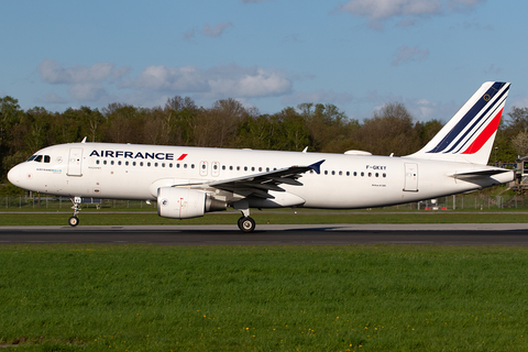 Air France Airbus A320-214 (F-GKXY) at  Hamburg - Fuhlsbuettel (Helmut Schmidt), Germany