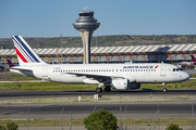 Air France Airbus A320-214 (F-GKXZ) at  Madrid - Barajas, Spain