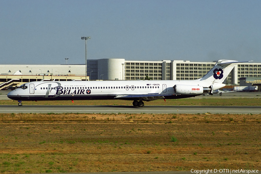 BelAir - Ile de France McDonnell Douglas MD-83 (F-GKZL) | Photo 354684