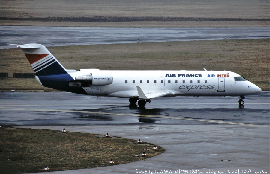 Air France / Air Inter Express (Air Littoral) Bombardier CRJ-100ER (F-GLIJ) | Photo 416901