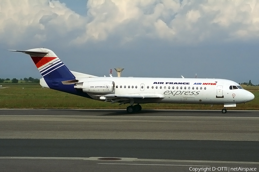 Air France / Air Inter Express (Air Littoral) Fokker 70 (F-GLIU) | Photo 268457