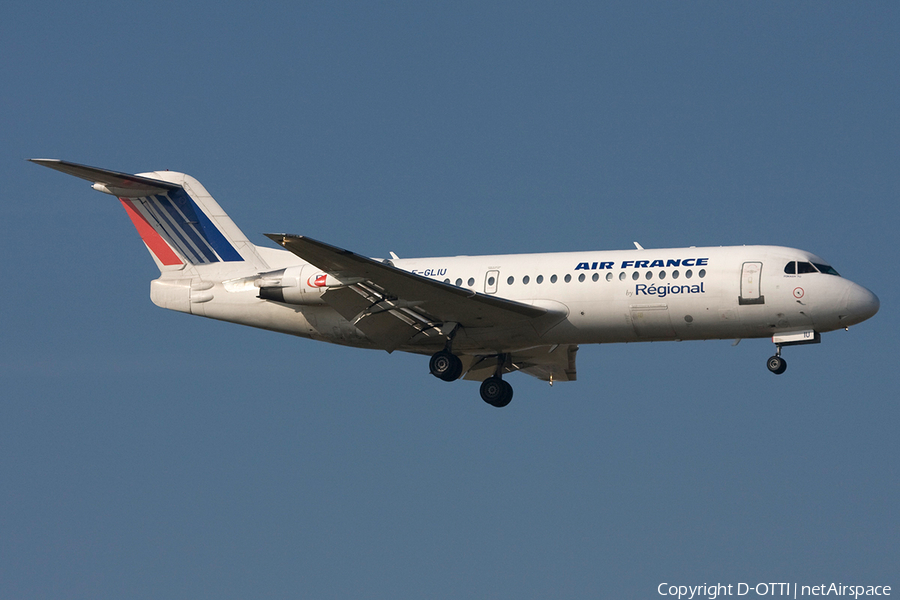 Air France (Régional) Fokker 70 (F-GLIU) | Photo 270749