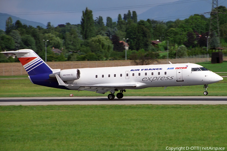 Air France / Air Inter Express (Air Littoral) Bombardier CRJ-100ER (F-GLIZ) | Photo 155948