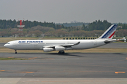 Air France Airbus A340-313X (F-GLZJ) at  Tokyo - Narita International, Japan