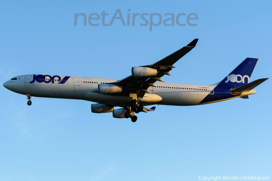 Joon Airbus A340-313X (F-GLZK) | Photo 329588