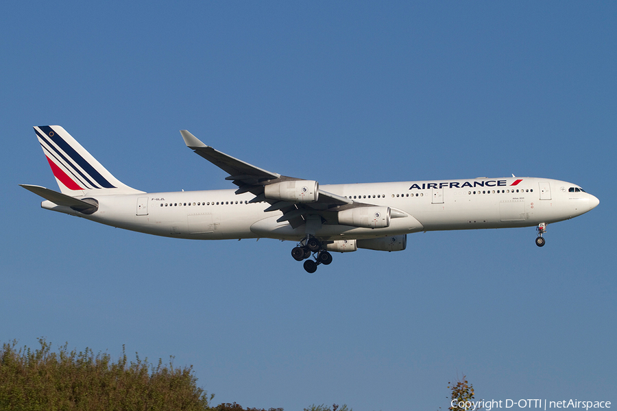 Air France Airbus A340-313X (F-GLZL) | Photo 372004