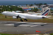 Air France Airbus A340-313X (F-GLZM) at  Philipsburg - Princess Juliana International, Netherland Antilles