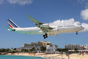 Air France Airbus A340-313X (F-GLZM) at  Philipsburg - Princess Juliana International, Netherland Antilles