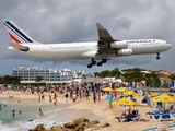 Air France Airbus A340-313X (F-GLZM) at  Philipsburg - Princess Juliana International, Netherland Antilles